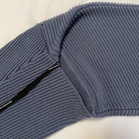 alexanderwang.t cropped crewneck shrug - Picture 3 of 10